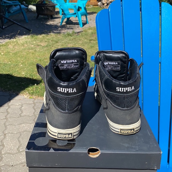 Supra Vaider Black Tuff size 8.5 - Picture 4 of 5